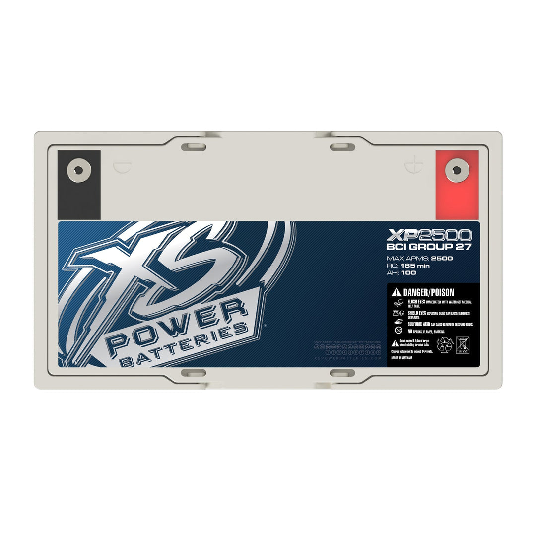 XS Power XP2500 Group 27 12V AGM Car Audio Battery