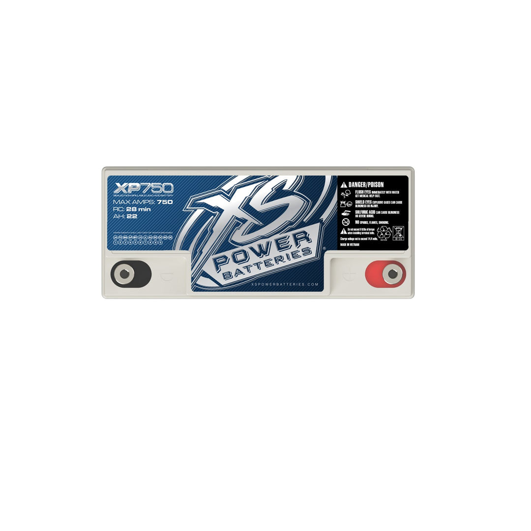 XS Power XP750-CK 12V AGM Car Audio Battery