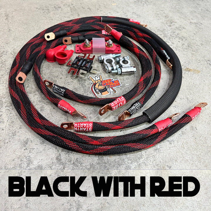 Dodge Ram 1500 Big 7 Battery Cable Kit (2002-2009)