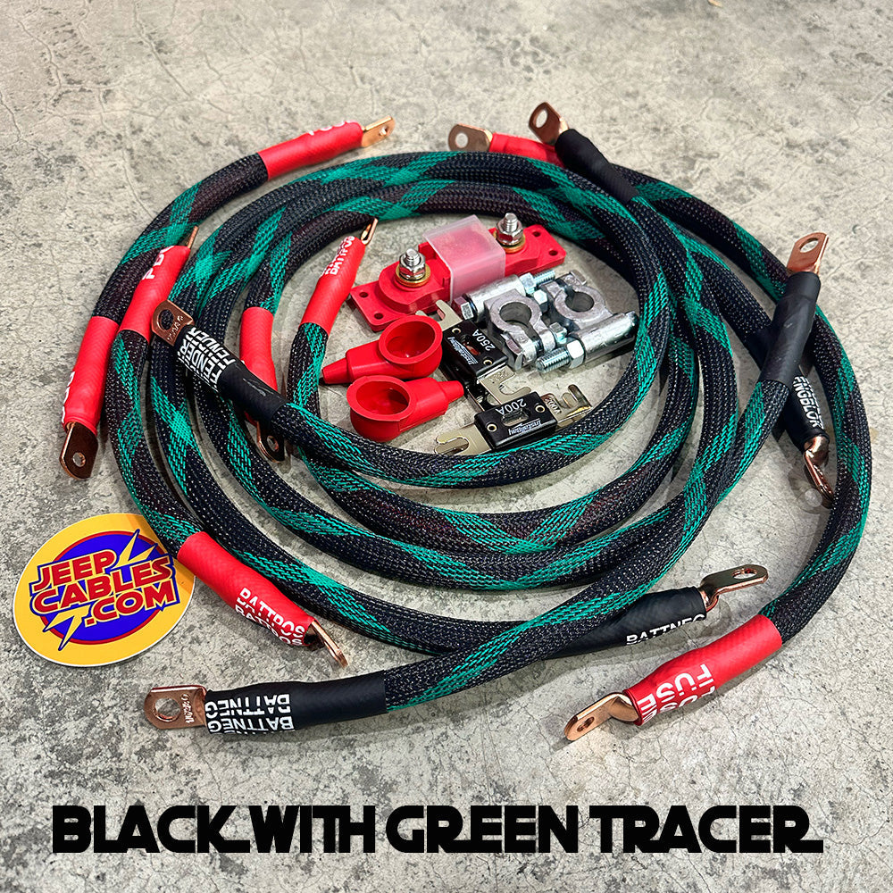 Dodge Ram 1500 Big 7 Battery Cable Kit (2002-2009)