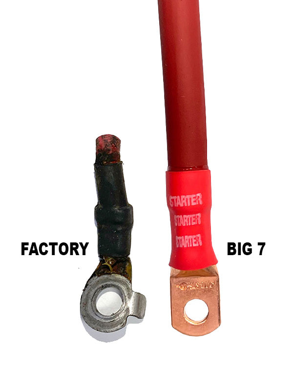 Jeep Liberty KJ Big 7 Battery Cable Kit (2002-2007)