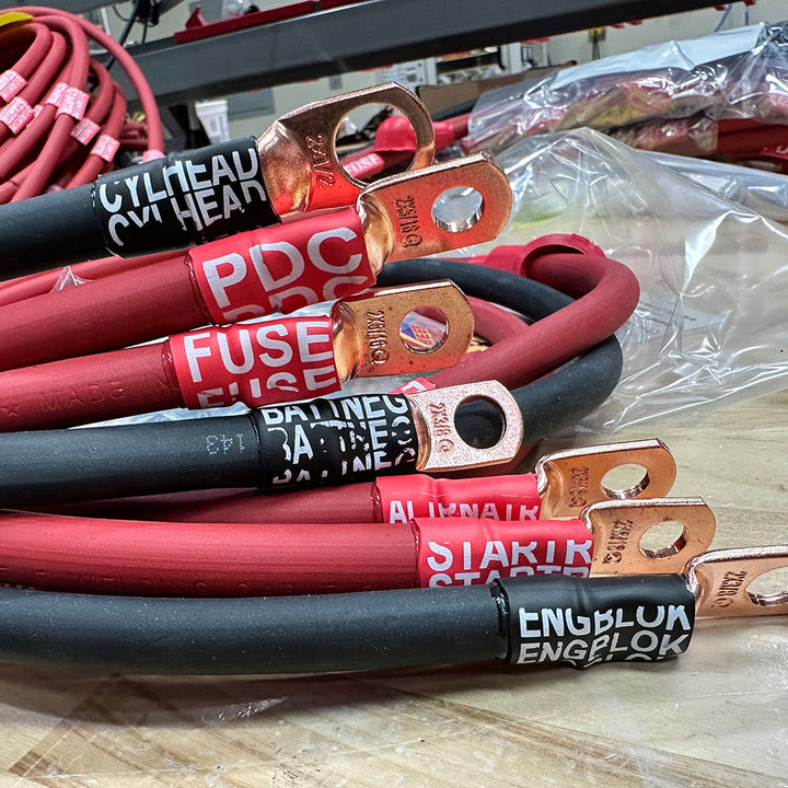 Jeep Liberty KJ Big 7 Battery Cable Kit (2002-2007)