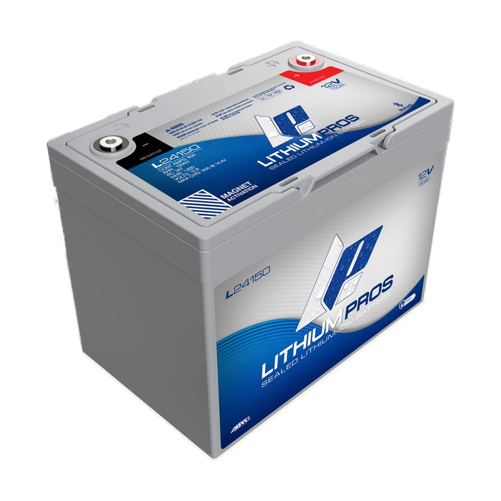 Lithium Pros M24150 12V 150Ah LiFePO4 – Deep Cycle Marine Trolling Battery | JS Alternators