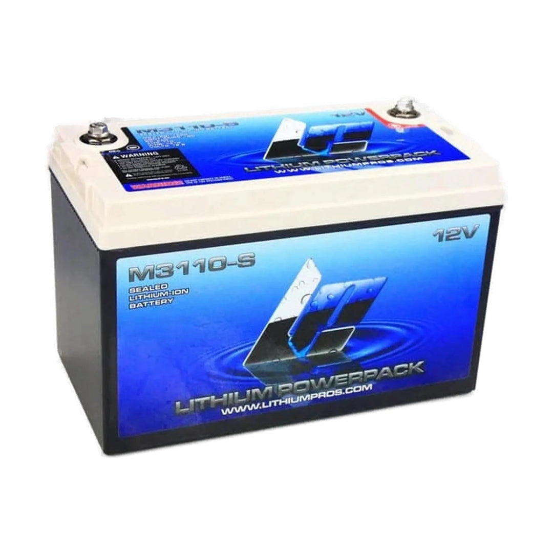 Lithium Pros M3110 12V 110Ah LiFePO4 – Lithium Marine Starting Battery | JS Alternators