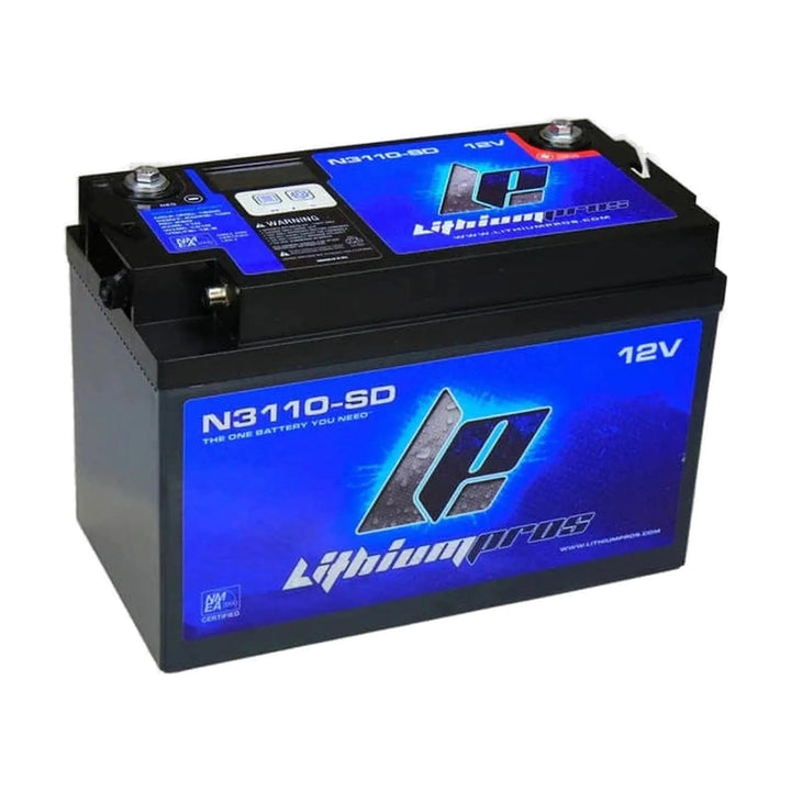Lithium Pros N3110 12V 110Ah LiFePO4 – Lithium Marine Starting Battery | JS Alternators