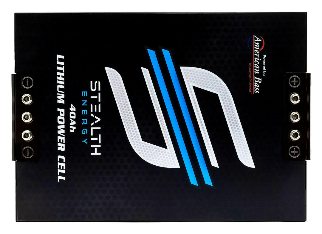 Stealth Energy ABLT-40 American Bass Audio 13.8V LTO Battery 40Ah Lithium Titanate Battery Ultra-Lightweight, High-Power LTO Battery