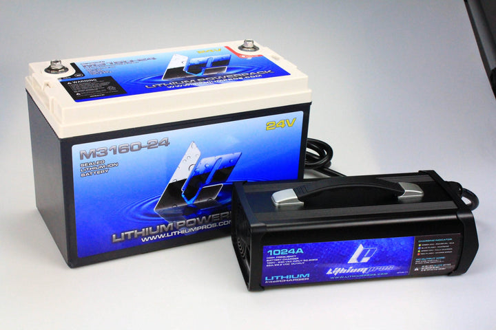 Lithium Pros M3175-24 25.6V 60Ah LiFePO4 Lithium Trolling Motor Battery – JS Alternators