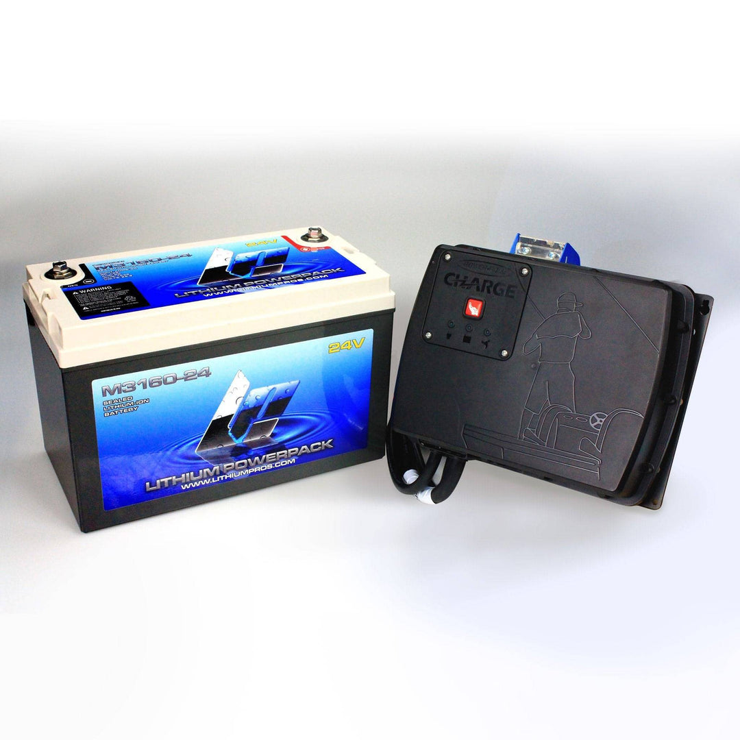 Lithium Pros M3175-24 25.6V 60Ah LiFePO4 Lithium Trolling Motor Battery – JS Alternators