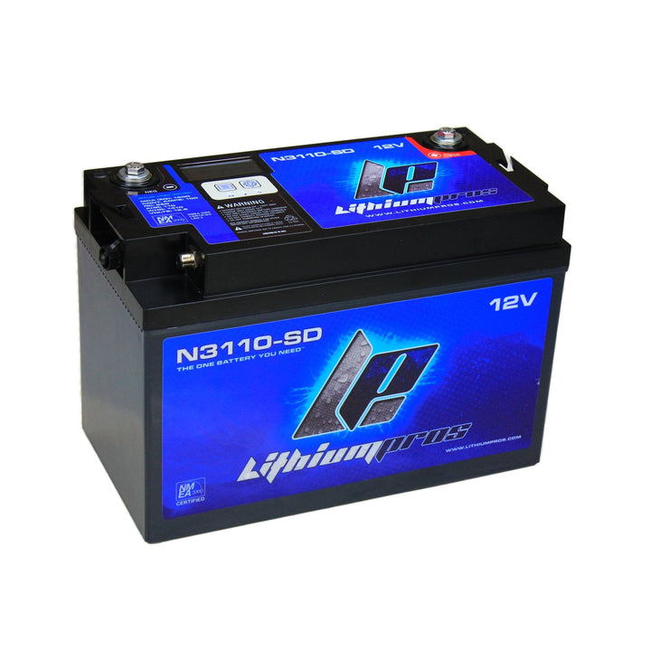 Lithium Pros N3110 12V 110Ah LiFePO4 Lithium Marine Starting Battery – JS Alternators