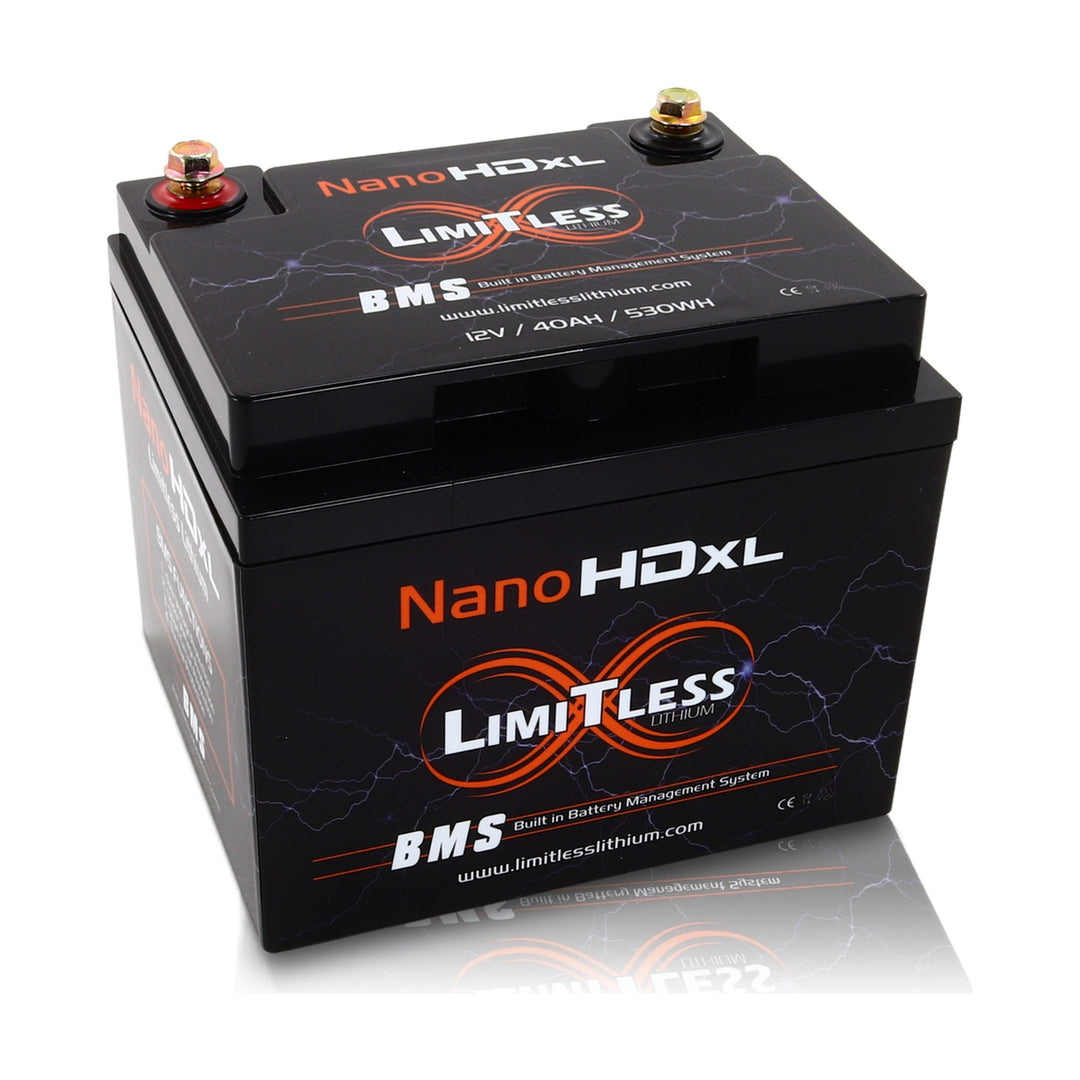 Limitless Lithium Nano-HD XL IP66 LiFePO4 Powersports Battery BCI 86