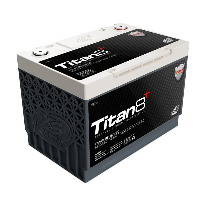 XS Power PWR-S5-3400 Group 34 12V Titan8 Lithium Titanate (LTO) Battery