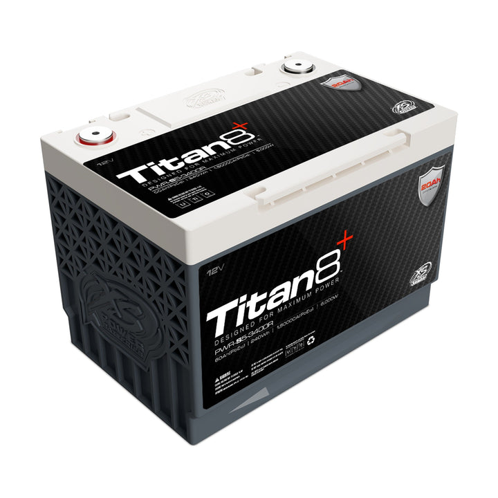 XS Power PWR-S5-3400R Group 34R 12V Titan8 Lithium Titanate (LTO) Battery