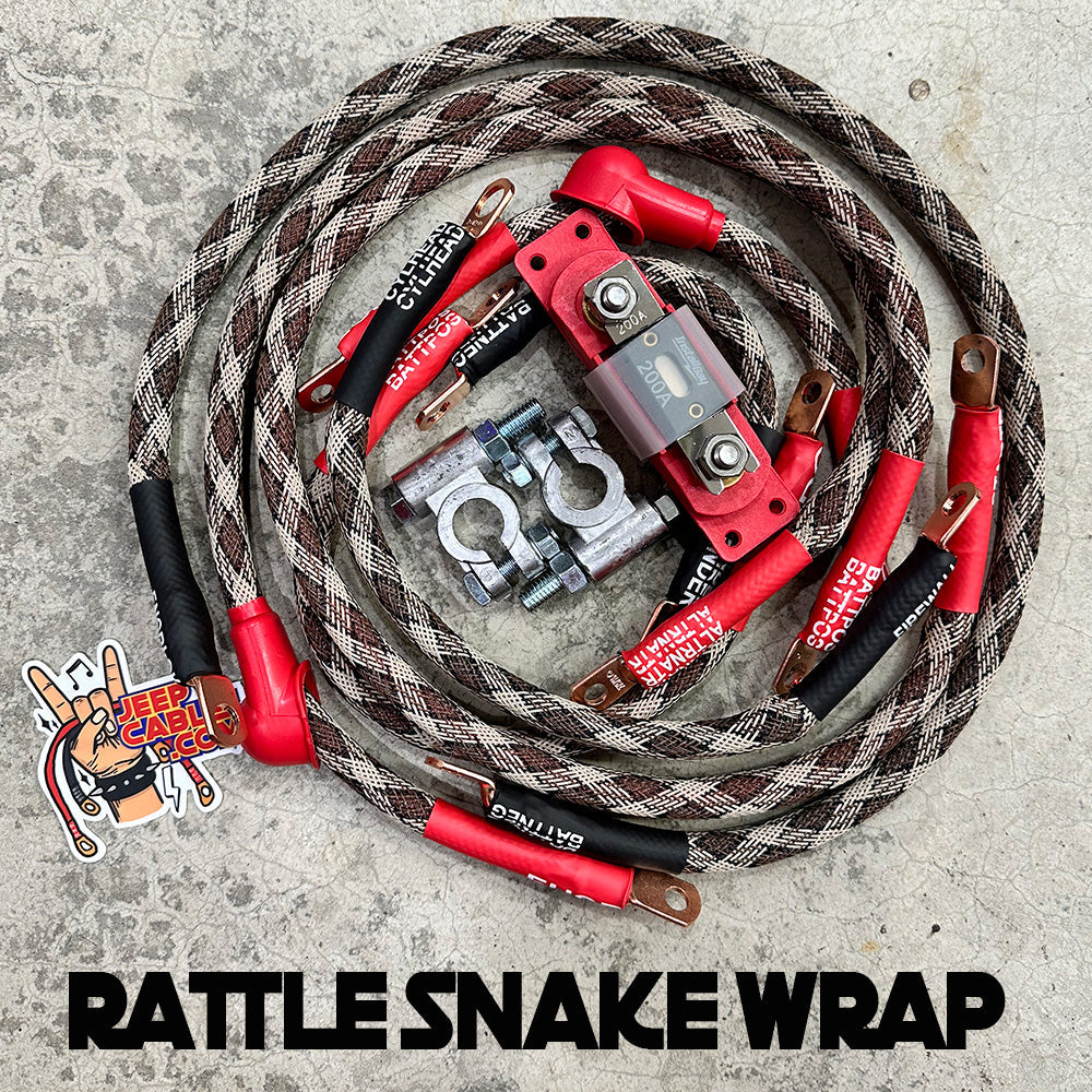 Dodge Ram 1500 Big 7 Battery Cable Kit (2002-2009)