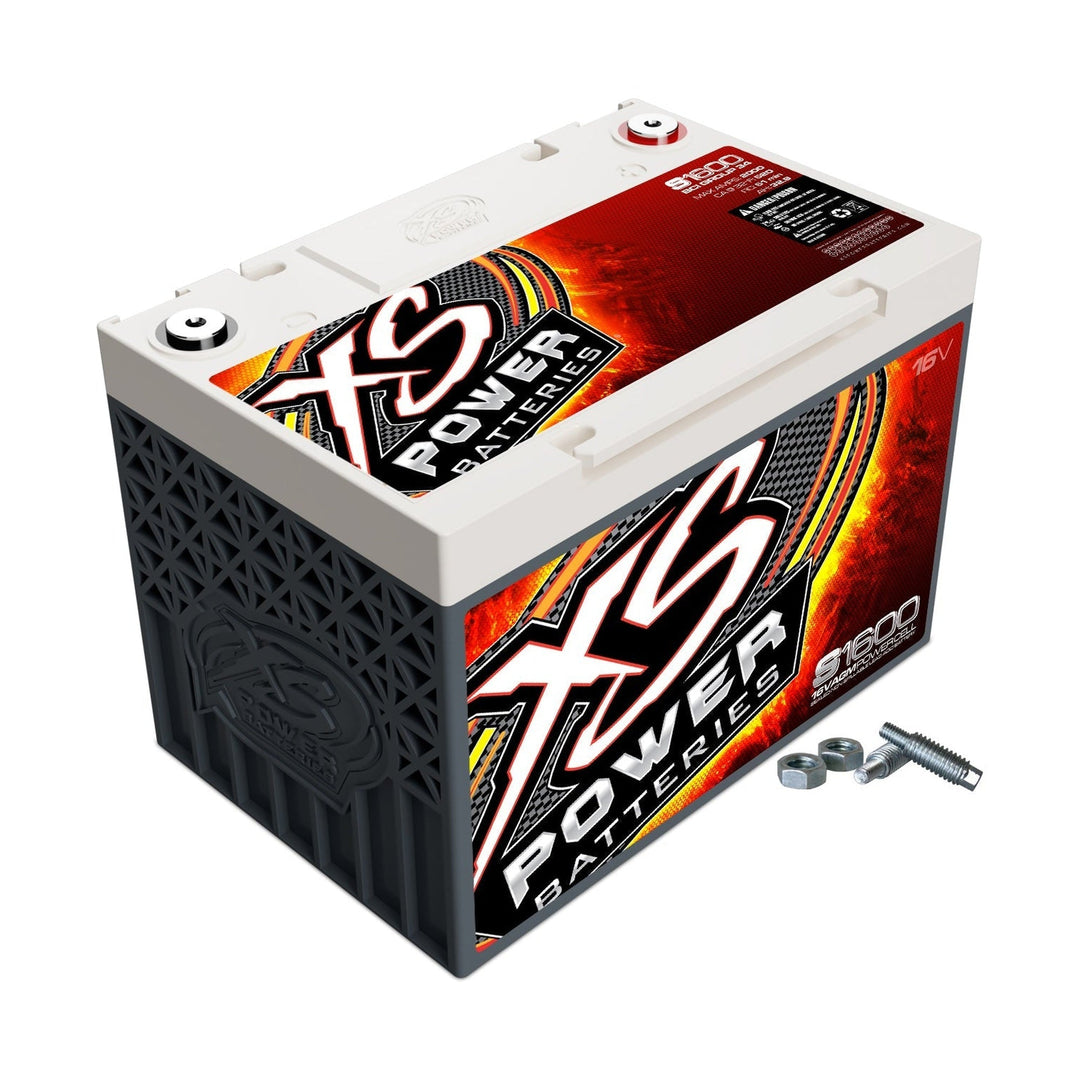 XS Power S1600 Group 34 16V AGM Car Audio Battery