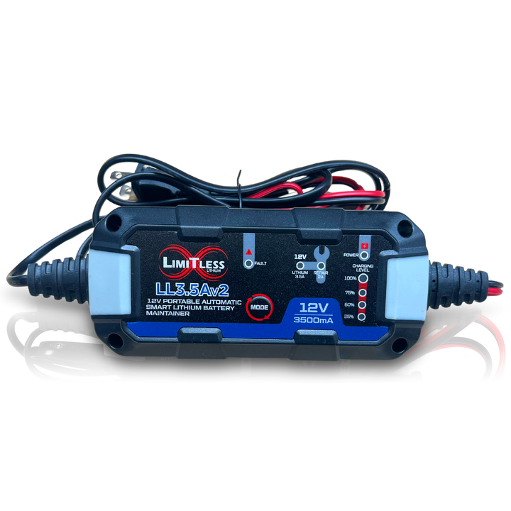 Limitless Lithium Nano-HD SL 12Ah LiFePO4 Powersports Battery BCI 20 + 3.5A Maintainer (5)
