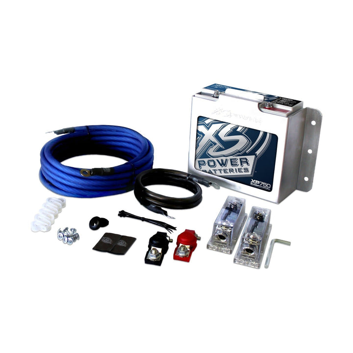 XS Power XP750-CK XP FLEX, 4 AWG 1000-1500W Install Kit and XP750 Battery…